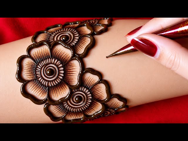 Very Very Simple Easy Mehndi Design||Mehndi Design New Style||Arabic Bridal Mehndi Design 