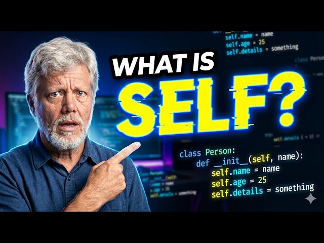 What is self in Python? (Finally Explained for Beginners)