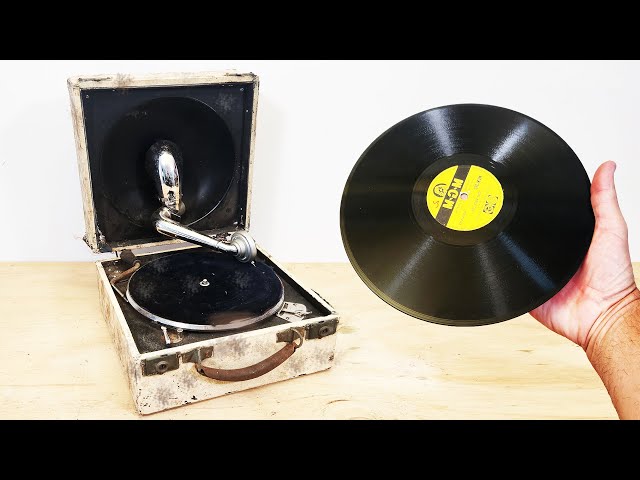 Restore Vintage Decca 1914 GRAMOPHONE