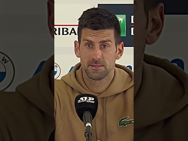 Novak Djokovic things 😬