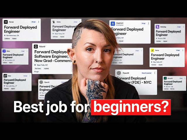 Forward Deployed Engineer: Is This Actually the Best First AI Job?