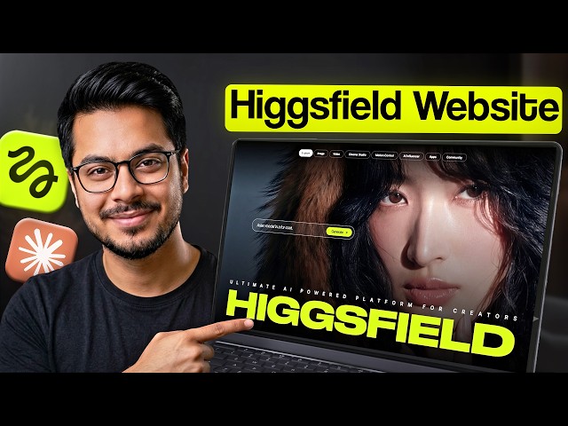 I Built My Own AI Website Using Higgsfield API + Claude Code