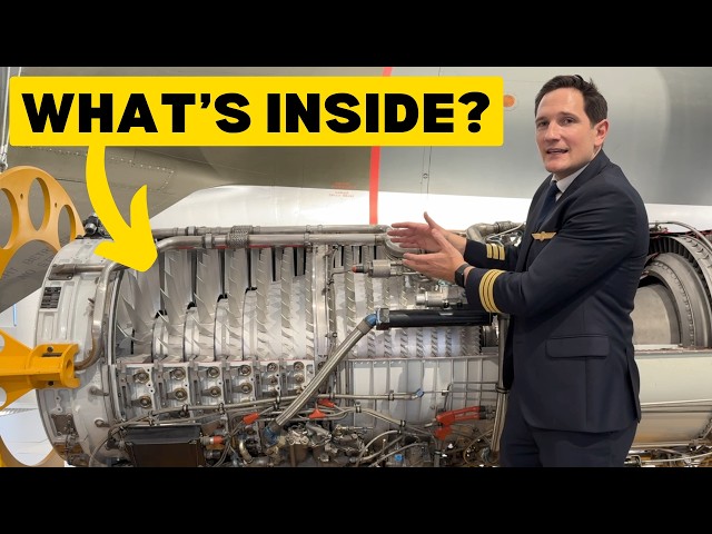 How a TURBOJET Engine works - Explained by CAPTAIN JOE