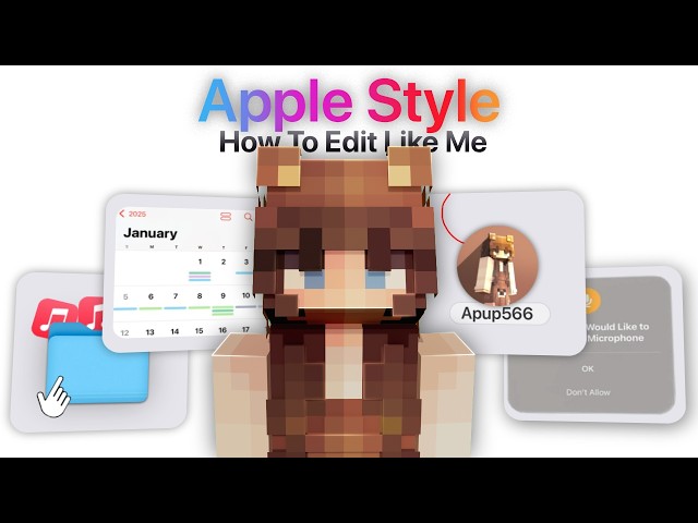 How To Edit Like Me! (AE APPLE STYLE TEXT TUT)