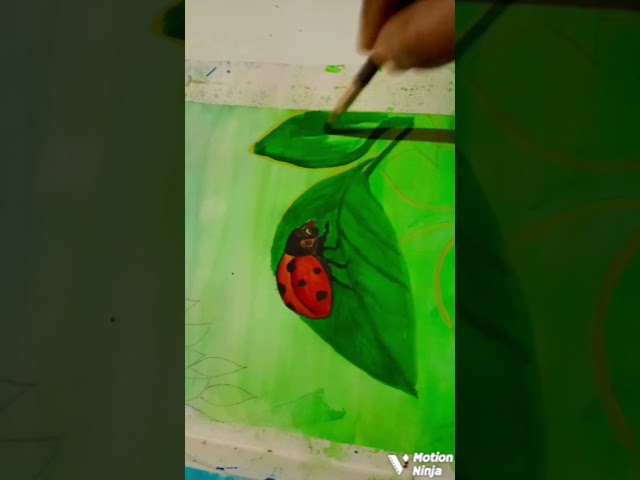 cute sa painting😘🎨# painting bana sikhe #suru se painting kaise kre #art 😍☺🥰😍