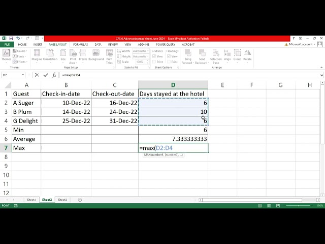 CFS N6 Advanced Excel June 2024 2 of 2