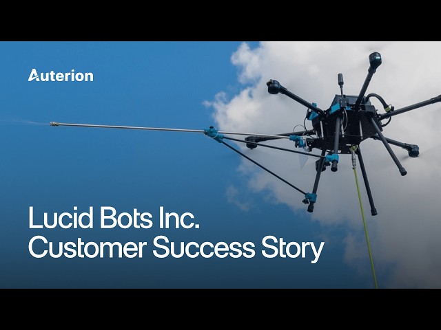 Lucid Bots: Revolutionizing Cleaning with Auterion-Powered Robots