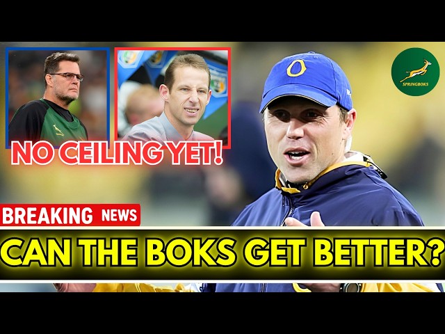 Springboks Near Their Ceiling? Jeff Wilson Makes Bold Claim After 3-1 All Blacks Series Win#rugby