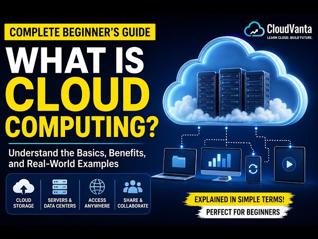 What Is Cloud Computing? ☁️ Complete Beginner's Guide to Cloud Computing | Cloud Computing Basics