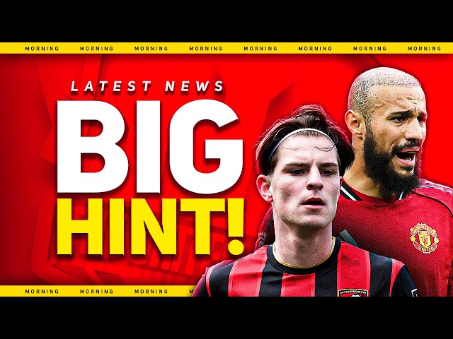 Scott TRANSFER Hint! Mazraoui LEAVING? Man Utd Transfer News