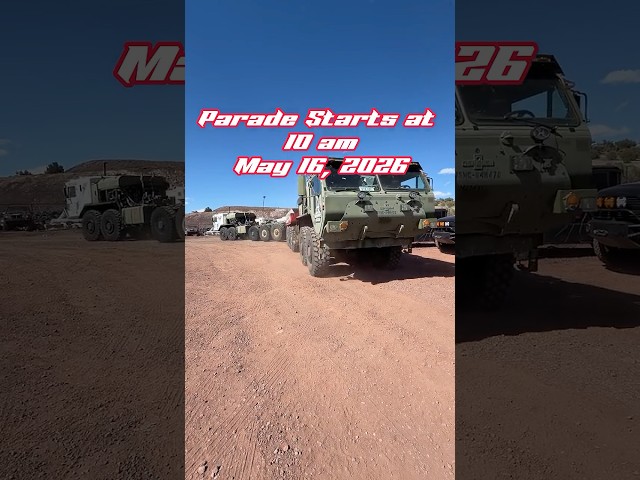 May 16 at 10am the parade starts Ash Fork Arizona. Then come see us as our vendor booth.