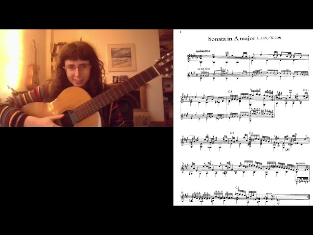 Pʀᴏɢʀᴇss Cʜᴀɴɴᴇʟ: Learning Scarlatti  Sonata K19 E Minor Part 2 28/1/26