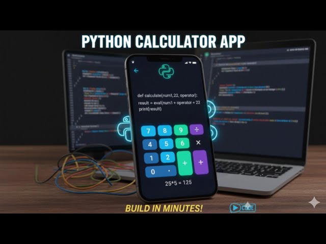 Build a Calculator App in Python (Beginner Project)