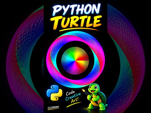 Python Turtle Creates This Mesmerizing Color Wheel
