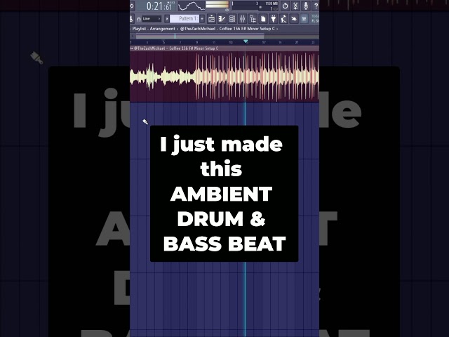 I make AMBIENT DRUM & BASS BEATS