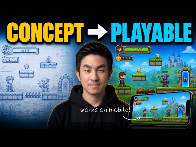 Turning One Image Into a Playable iOS Game With AI - Full Tutorial  (Step-by-Step)