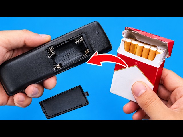 Throw Away Your Broken Remote? Not Anymore — The Cigarette Pack Trick That Shocked Everyone