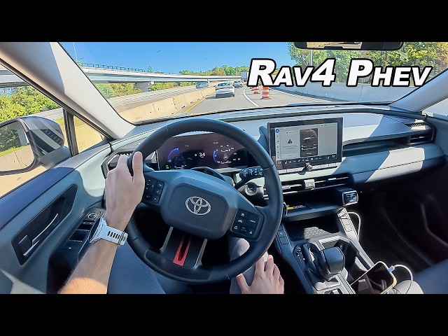 2026 Toyota Rav4 Woodland Plug In Hybrid - Morning Commute in the 324hp Sleeper (POV Binaural Audio)