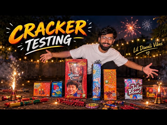 Testing Sony Vinayaga Skyshots🐌 | Diwali Cracker Testing 2026 🔥