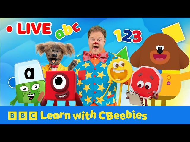 🔴 LIVE! Learning with CBeebies