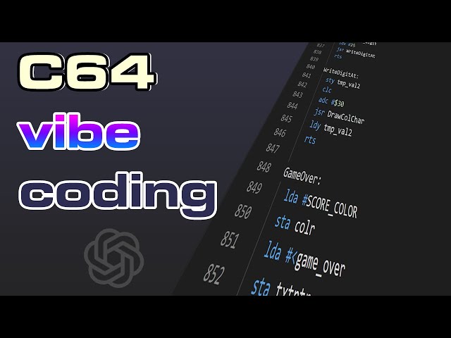 Commodore 64 Vibe Coding in assembler