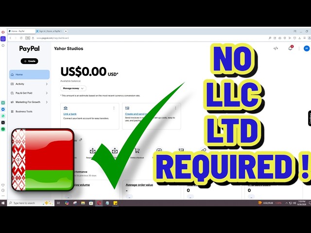 How to Create a PayPal Account in Belarus | How to Set Up PayPal Account in Belarus | Complete Guide
