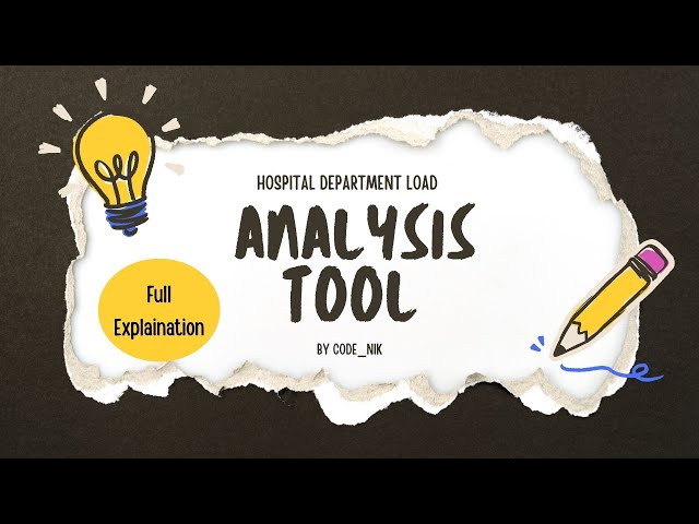 Python Data Analysis Project: Hospital Load Dashboard Explained! | Hindi