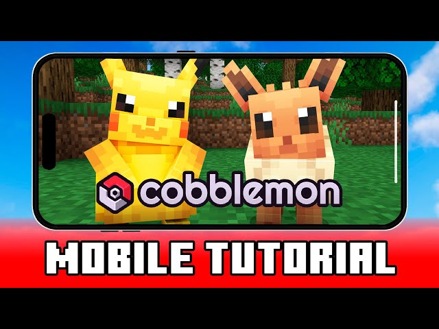 Cobblemon on Mobile! (How to Play)