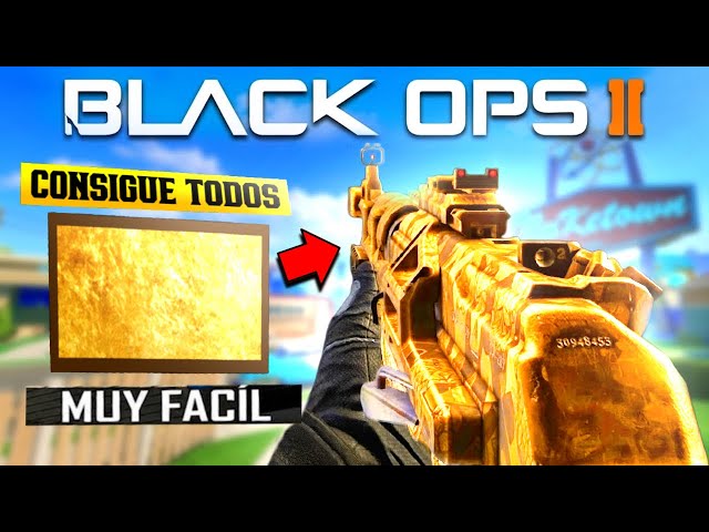 Cómo SACAR CUALQUIER ARMA a ORO MÁS RÁPIDO en Black Ops 2