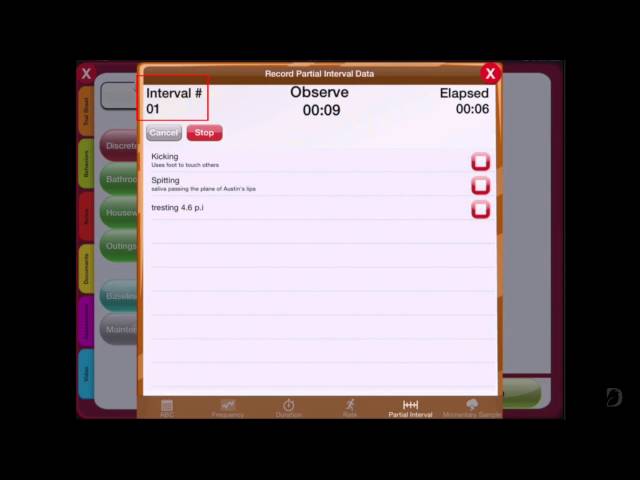 Catalyst Mobile App Training | Part 7 | Collecting Partial Interval Data