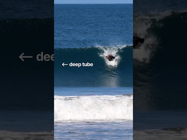 Deep micro barrel #surf