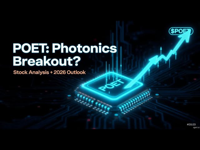 $POET POET Technologies Inc - 60 Second Analysis - Jan 15, 2026 #POET #STOCKS #STOCKMARKET #TRADING