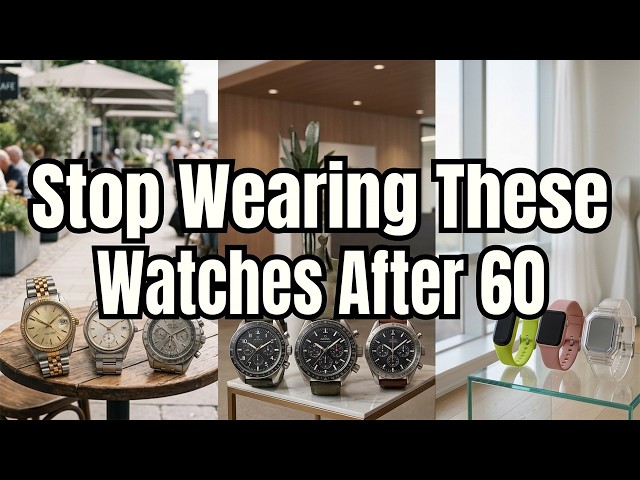 Stop Wearing These Watches After 60 (Wear These Instead)