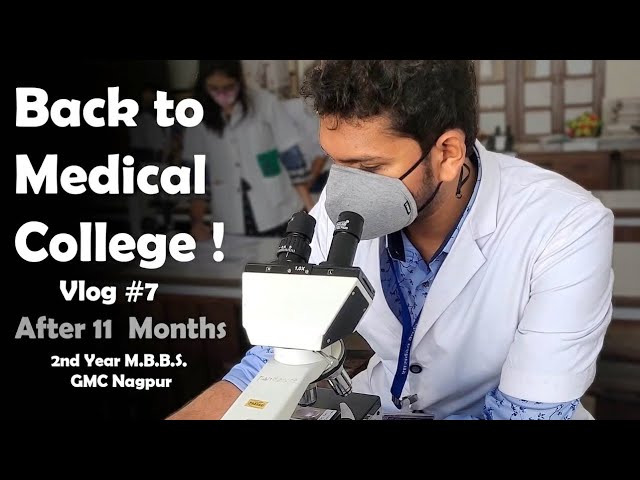 Back To Medical College After 11 months! | GMC Nagpur - 2nd year M.B.B.S. Vlog #7 | Anuj Pachhel