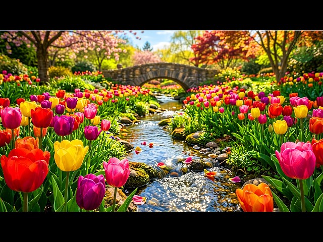 (No Ads) Spring Bloom • Music Therapy 🌿 Calms the Nervous System & Refreshes Your Soul
