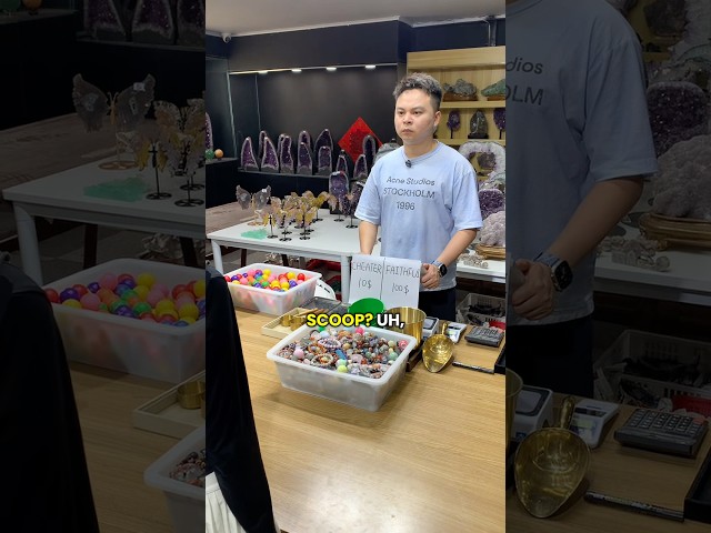 Different price for faithful customers and cheaters… #crystalshop #funny #smallbusiness