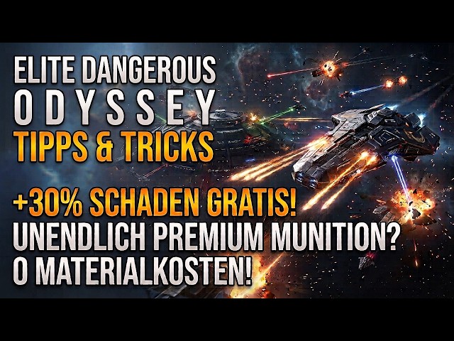 E.D. Odyssey: Tip #005: +30% Damage - Infinite Premium Ammo - 0 Material Costs and more.