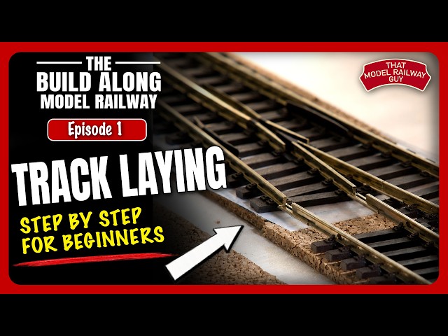 Track Laying For Beginners - How To Build Your First Model Railway |  Build Along Ep.1