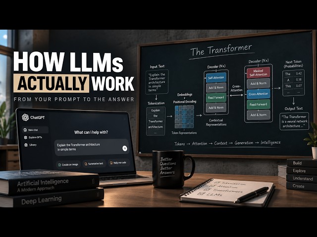 How LLMs ACTUALLY Build Answers |The Transformer Engine Explained Transformer architecture explained