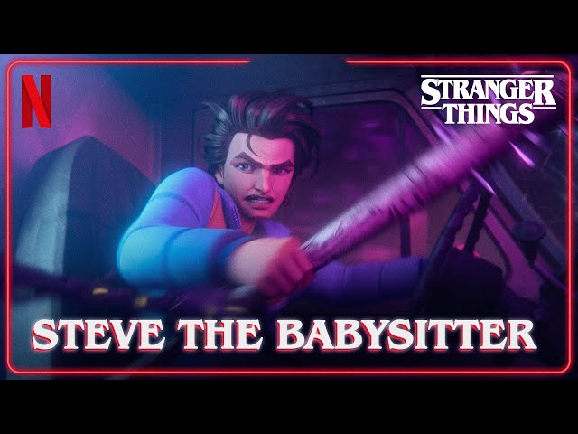 Stranger Things: Tales From '85 | Steve The Babysitter | Netflix