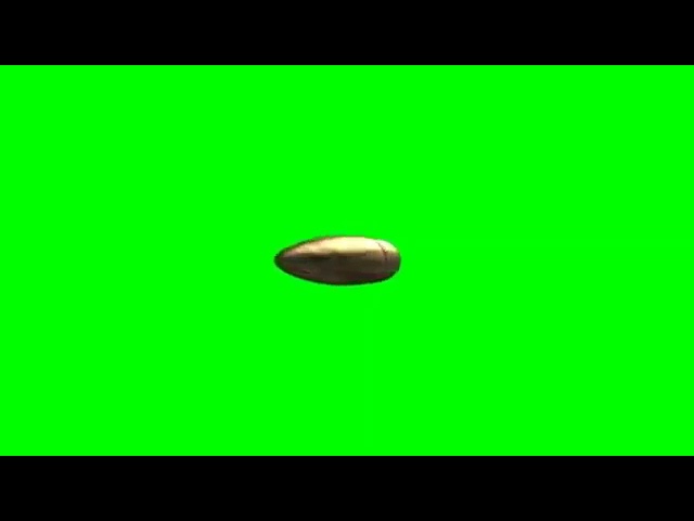 Green screen bullet+ sound effect going- hansyjazz