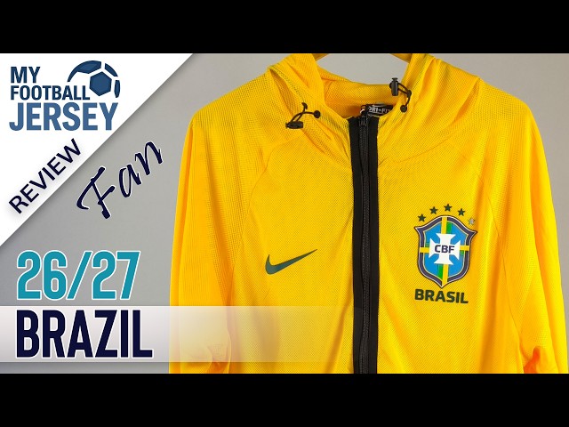 Brazil Double Layered Windbreaker 2026 World Cup (Kitjr) Fan Version Review