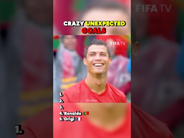 CRAZY Unexpected Goals
