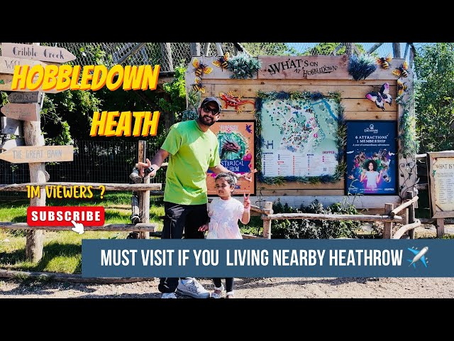 Hobbledown heath Farm Park Hounslow , detailed Vlog Video in Hindi ,Indoor And Outdoor Activity