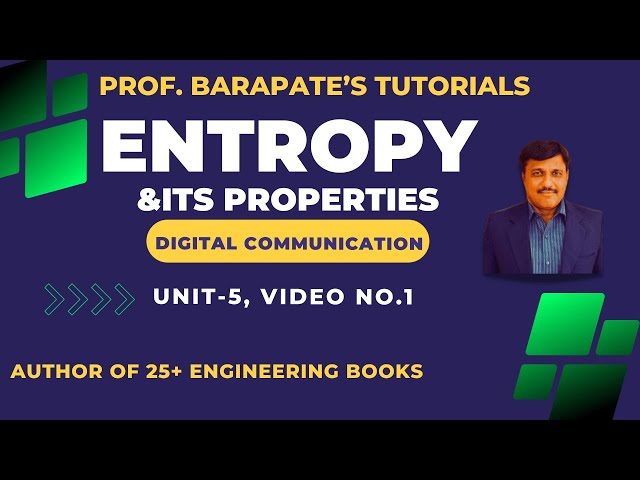 ENTROPY FOR INFORMATION CODING