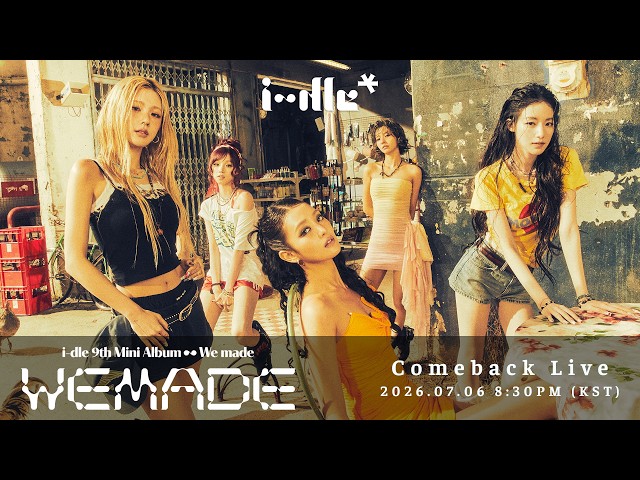 i-dle (아이들) 9th Mini Album [We made] COMEBACK LIVE