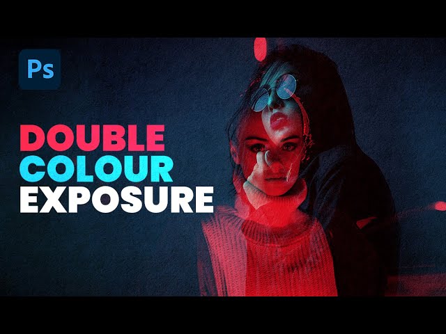 Double Color Exposure Photoshop Tutorial | Photoshop tutorial
