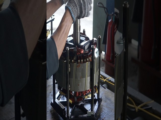 Process of producing ELECTRIC ALTERNATORS. Amazing skills of VIETNAMESE workers.