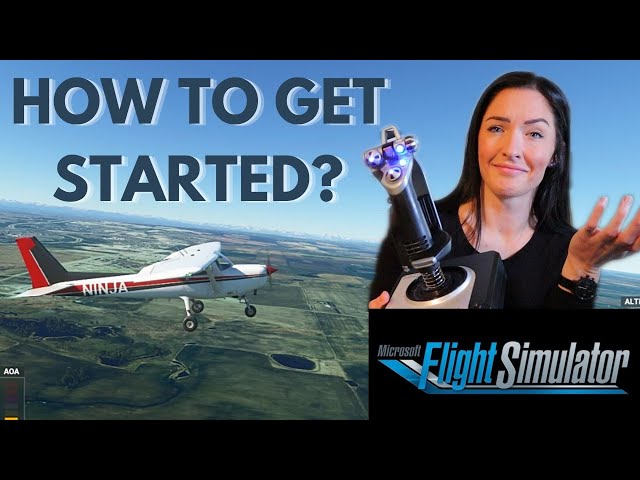 Flight Simulator 2020 Flight LESSONS | HOW TO GET STARTED | Pilot Teaches How to FLY - Tutorial #1