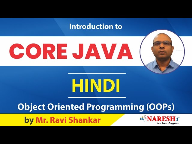 Core Java in Hindi Tutorials | NareshIT